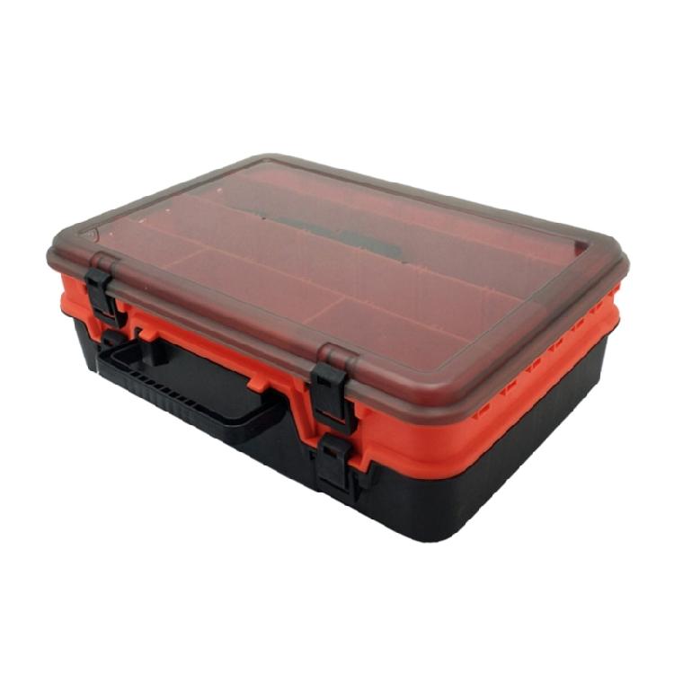 Clear Fishing Lures Storage Box with Adjusted Dividers Tackle Dividers Box