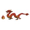 AEE4-Dragon Statue Chinese Dragon Statue 2026 New Year Of The Dragon Gift Animals Figure Chinese Lucky Zodiac Sculpture