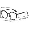 KAMMPT Vintage Round Glasses Women Fashion Candy Color Optical Frames 2025 New Trendy Korean Style Blue Light Blocking Eyewear
