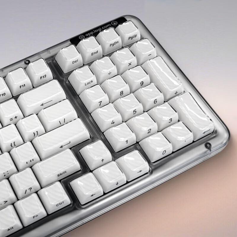 Logitech K98M Ice Crystal Series Wireless Custom Mechanical Keyboard