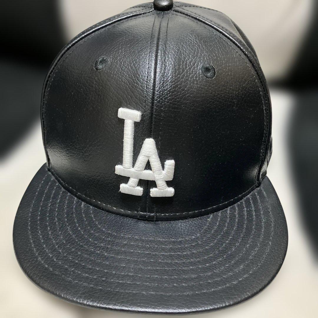 Used New Era 59FIFTY Dodgers 100th Anniversary Cap 7 3/4