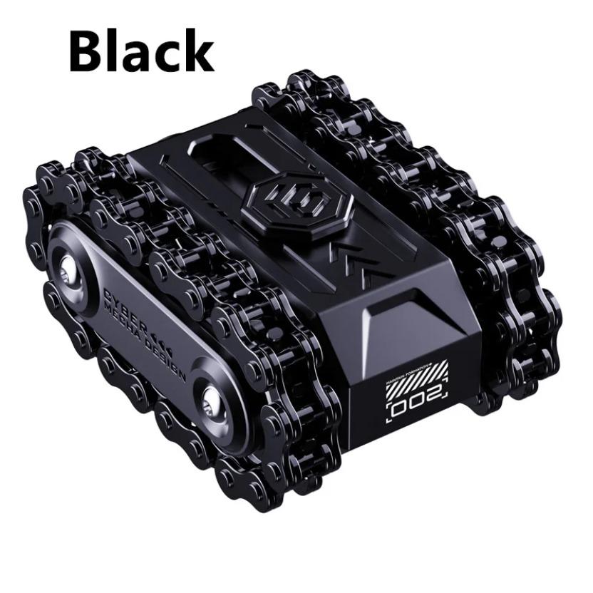 Metal Rotating Tank Fidget Toy - Tactical Magnetic EDC Stress Reliever & Spinner | Cool Military Gift for Kids Fidget Toy Edc