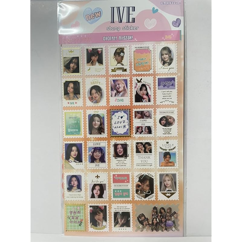 

Wonyoung Goods Ive stamp sticker stamp sticker With message card (IVE WONYOUNG) ST [product]