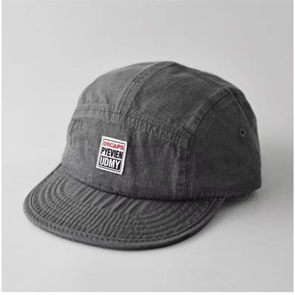Five Panel Peaked Caps Flat Eaves Dad Hats Retro Sports Hats Unisex