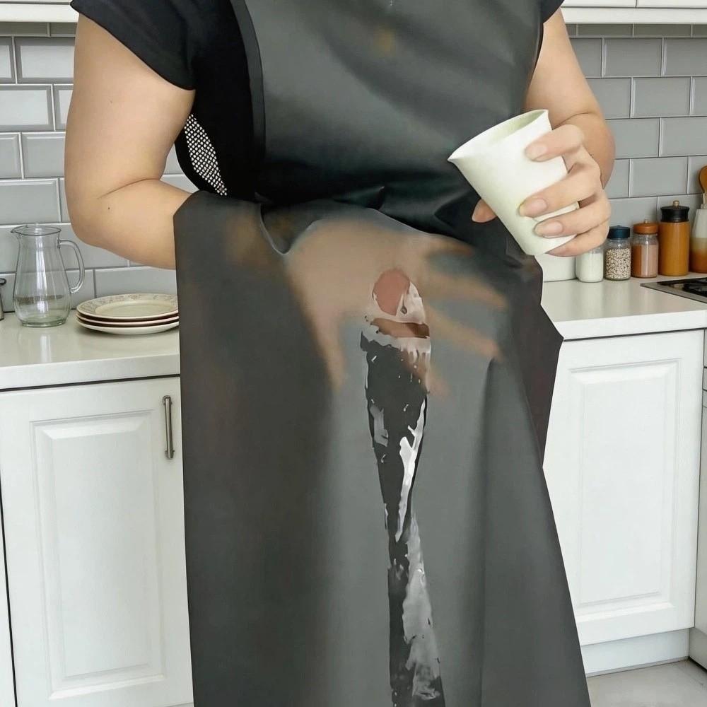 Water and Oil Proofing Kitchen Apron Durable Chef Cooking Apron  Food and Aquatic Industry