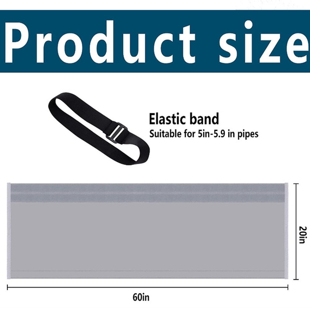 AC Hose Insulating Sleeve Portable Air Conditioners Insulated Hose Cover Kit Portable Air Conditioner Hose Set Ventilation Cover