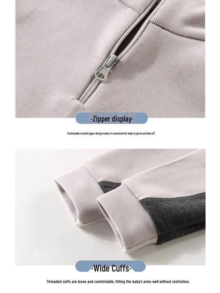 2025 Herbst Modisches Kinder-Freizeit-Sweatshirt-Set für Jungen und Mädchen