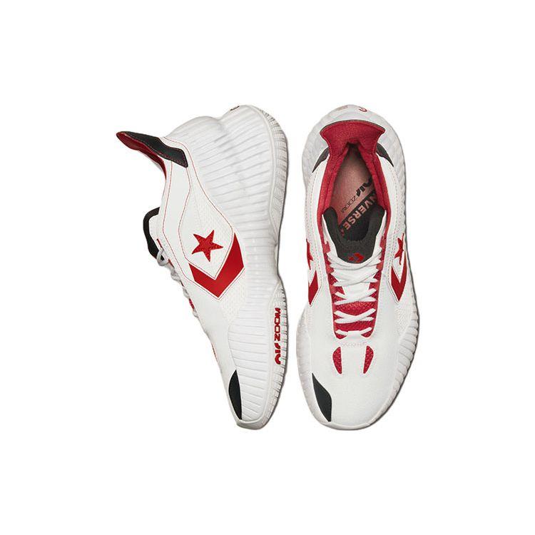 Converse All Star BB Prototype CX Mid White University Red Unisex Sneakers Black A02507C