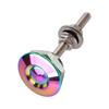 2pcs 30mm Universal Car Push Button Quick Release Hood Bonnet P Lock Clip Bumper Latch Colorful