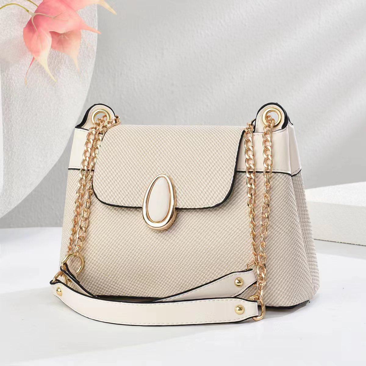 

Latest Design Macaron Fashion Handbag Chain Small Size Bag Korean All-in-one Large Size Capacity Shoulder Bag Crossbody Bag Woman .