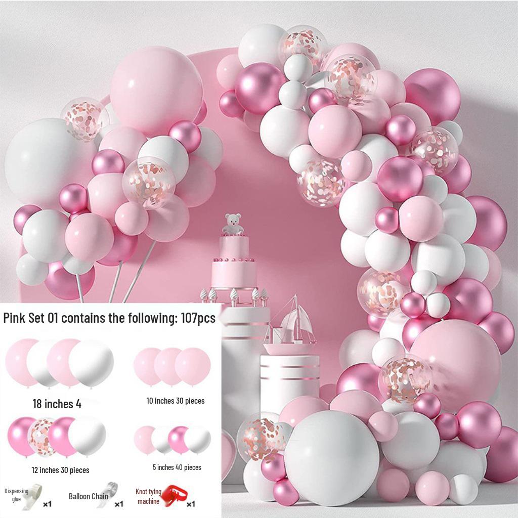 Luxury Balloon Set for Birthdays & Events - High-End Party & Ceremony Decoration Arch