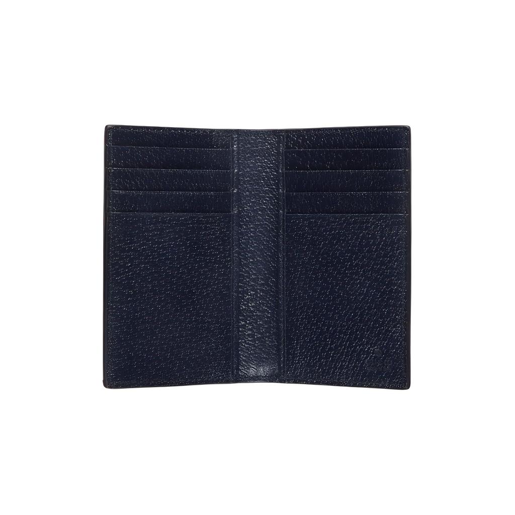 Gucci Ophidia Palladium Tone Accessory Canvas And Leather Card Holder Men accessories Blue Dark-Blue 734943-UULBN-4055