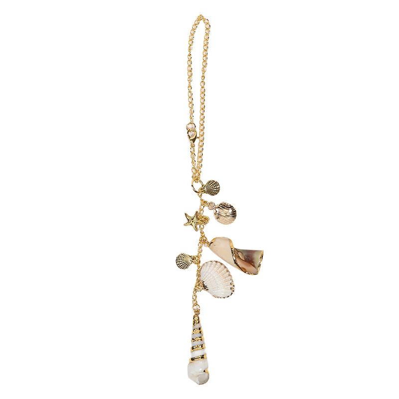 

Летние Высококачественные Красивые Подвески в виде Ракушек для Пляжа для Женщин Мужчин Украшения для Машины Подвески DIY Аксессуары бежевый