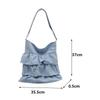 Fashion Large Capacity Side Crossbody Bag Portable Casual Handbag Shoulder Bag Summer Women's Bucket Bags CLE