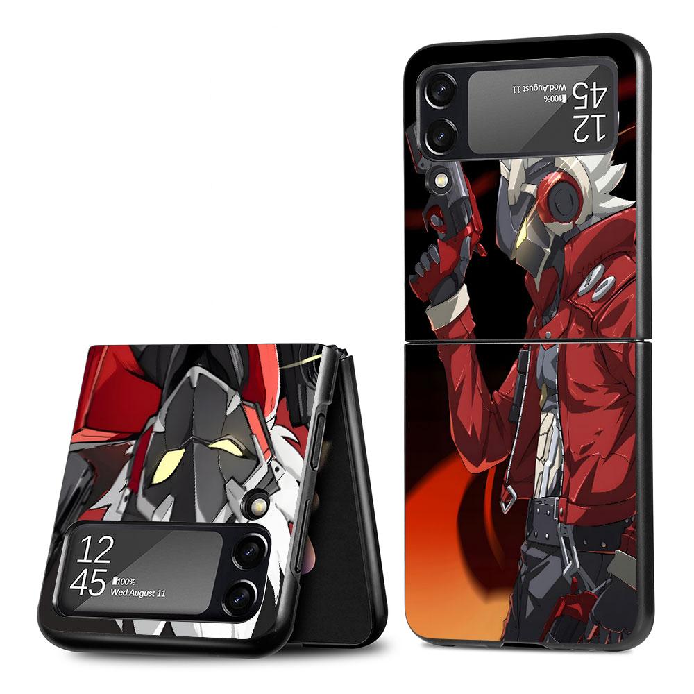 Billy the Kid Zenless Zone Zero Case for Samsung Galaxy Z Flip4 Flip3 5G Hard Phone Shell Z Flip 4 3 Black Zflip4 Zflip3 Cover