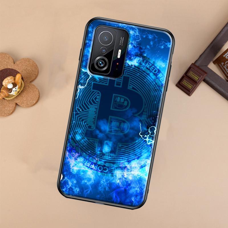 Bitcoins Coin Case For Xiaomi POCO X7 Pro X3 X5 X6 F3 F5 F6 M6 Pro 11T 12T 13T 14T Pro 13 14 Ultra Cover