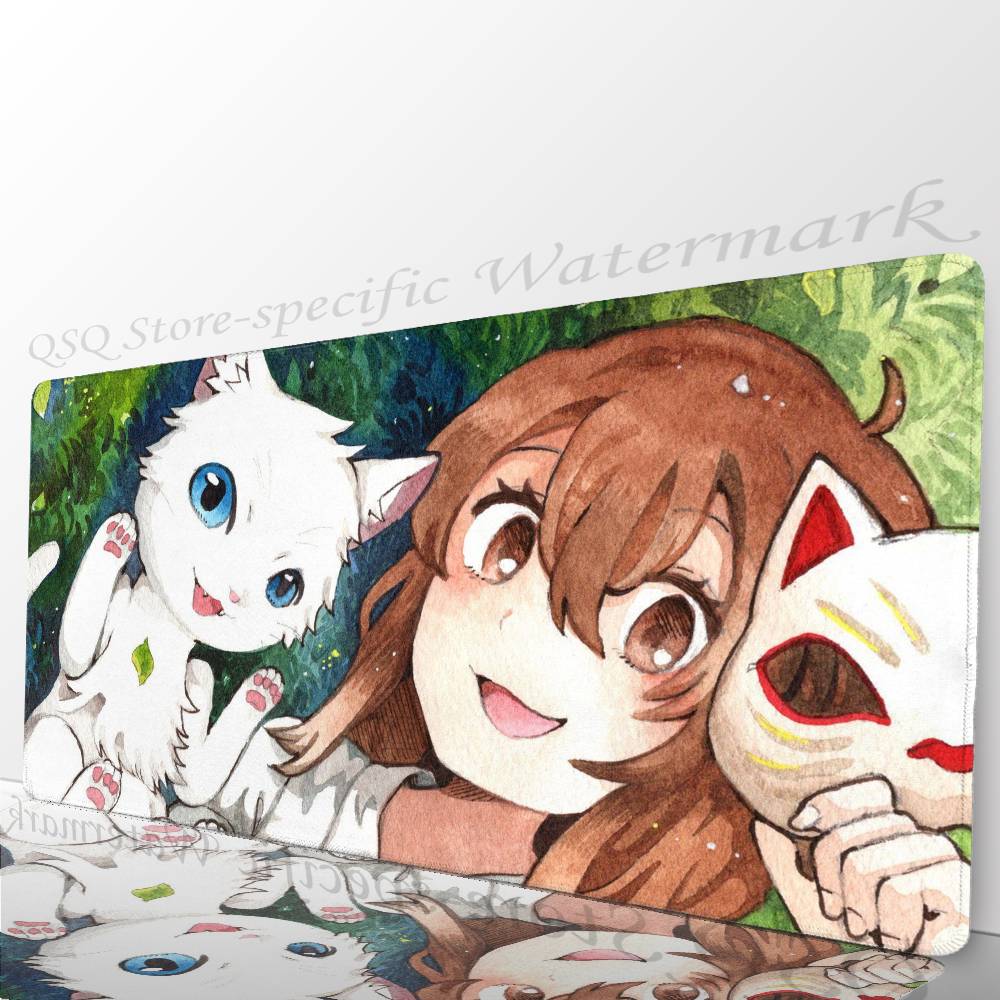 Anime Movie A W-Whisker Away Mousepad Non-slip Suitable For Office Computers Laptops E-sports Game Desk Mats XXL Keyboard