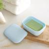 Double-Layer Leak-Proof Soap Dish with Lid - Portable Travel Soap Box for Bathroom