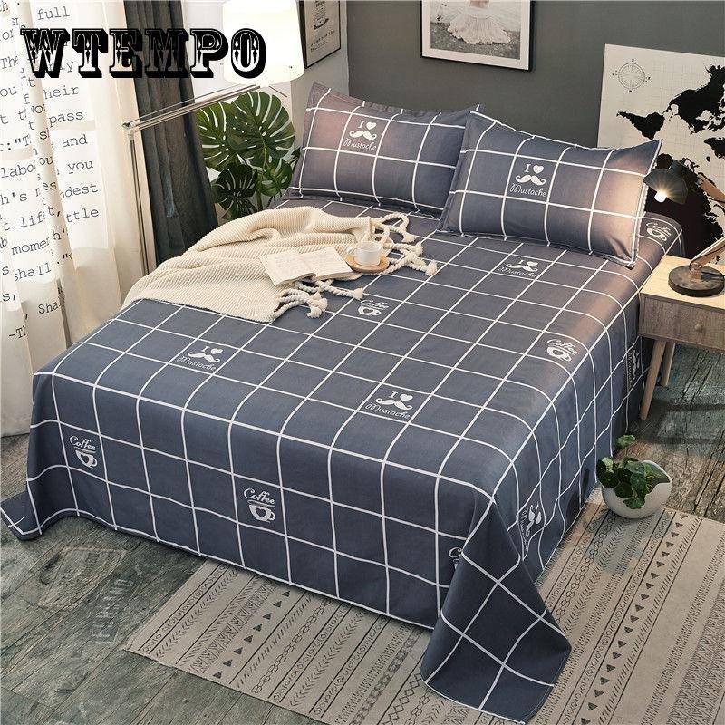Buy Washed Cotton Cloth Thick Bed Sheet Dormitory Bedroom Bed Sheet