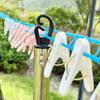 Clothes Drying Hook Support Rod Outdoor Washing Stainless Steel Support Rack Nylon Clothesline Suit Simple Garden Clotheslines
