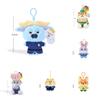Zootropolis Judy Nick Fox Plush Keychain Cute Backpack Charm For Girls