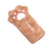 Korean Style Cute Cat Paw Plush Pencil Case - Large Capacity Stationery Bag for Students