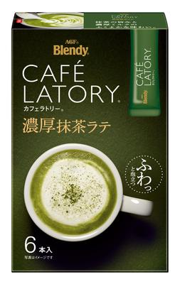 AGF Blendy Cafe Latory Stick Rich Matcha Latte 6 Stäbchen x 6 Schachteln [Matcha-Pulver] 11,5 g (x 36)