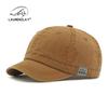 Fashion Washed Short Brim Hat Men's Sunscreen Visor Soft Top Cap Women's Street Baseball Cap