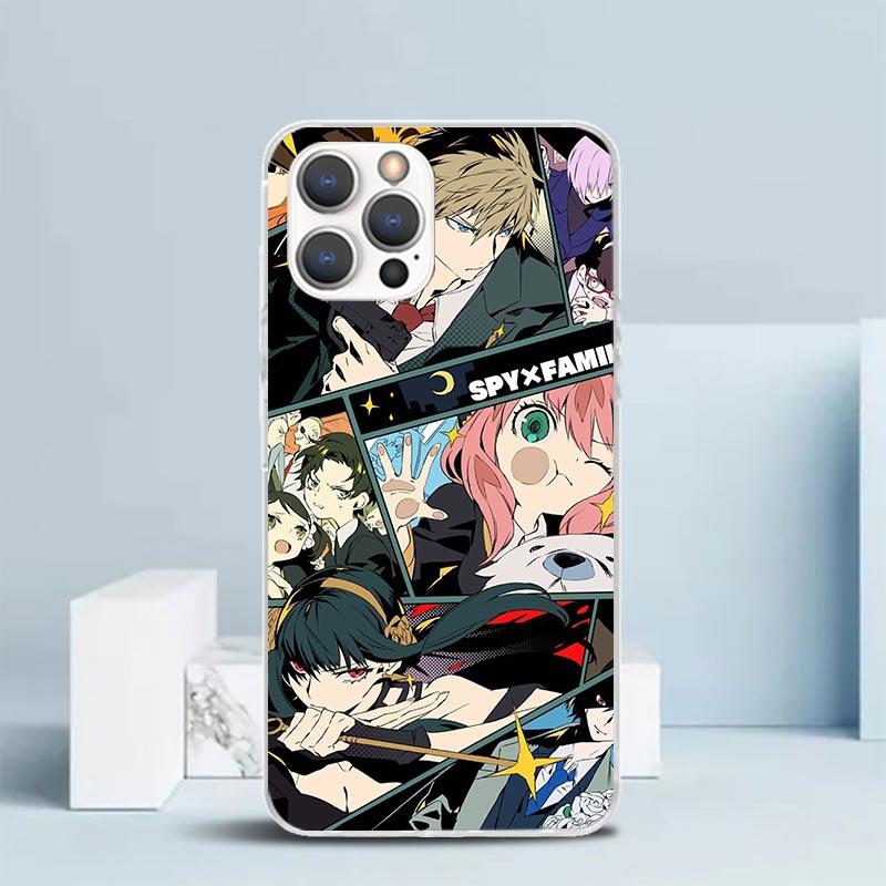 Anime S-Spy Family Anya Phone Case For IPhone 16 17 Air 16E 15 14 Plus 13 Mini 12 11 Pro Max 7 8 + SE 2020 Soft TPU Back Cover 1