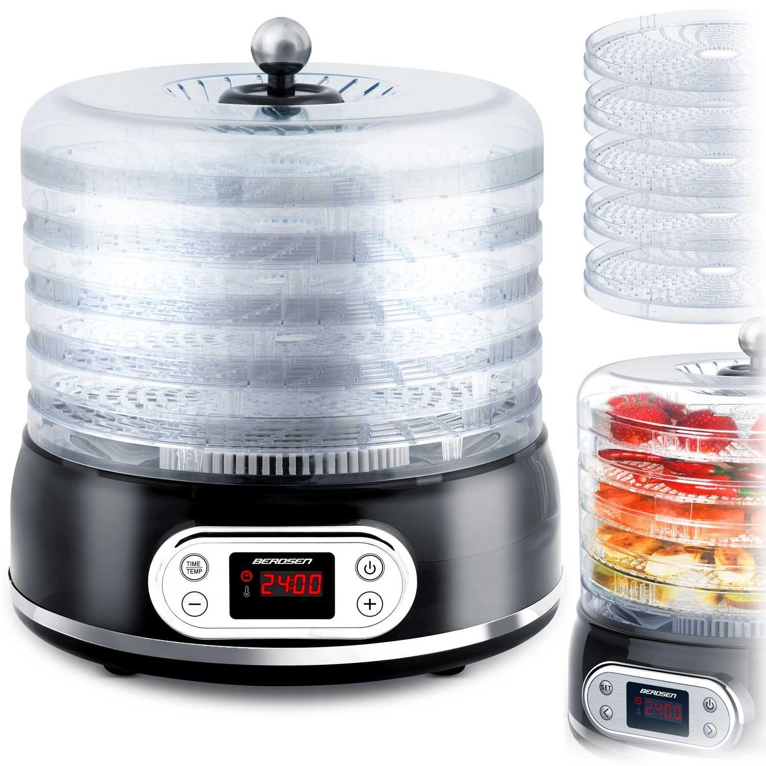 Berdsen Food Dehydrator melns
