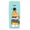 For Nokia 8210 4G Case Soft Silicone Owl Wolf Fashion Back Covers for Nokia 6300 4G Cases Lovely Painted Marble Protection Bags
