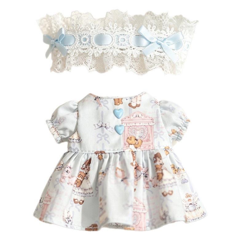 Zsiga Yearning BJD Doll Lolita Dress with Lace Trim for Gaji Jie Dolls
