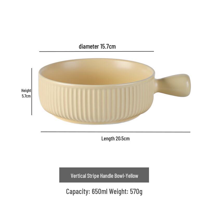 Shangqi Ceramic Handle Bowl Set