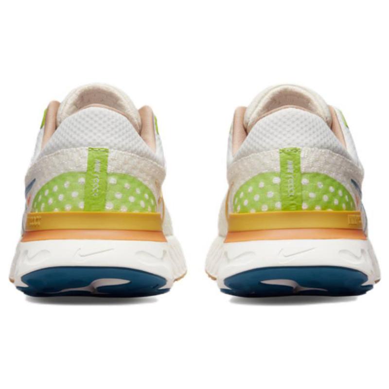 Nike React Infinity Run 3 Flyknit Sun Club Sail Hot Curry Sneakers DV1744-141