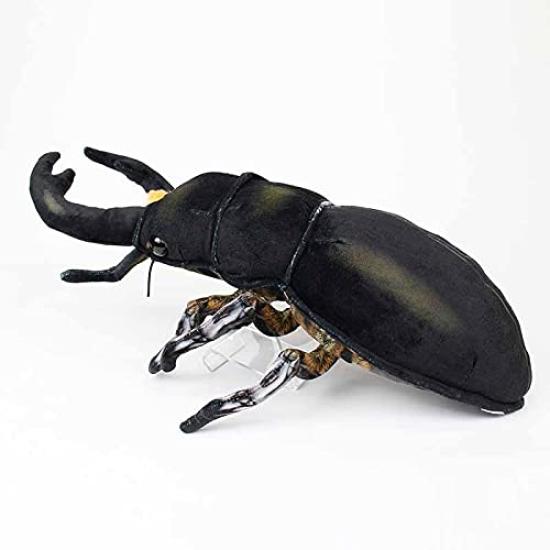 Taiyo Sangyo Boeki SA050 Wild Graphy Plush Giant Stag Gift Toy, Beetle, Realistic,