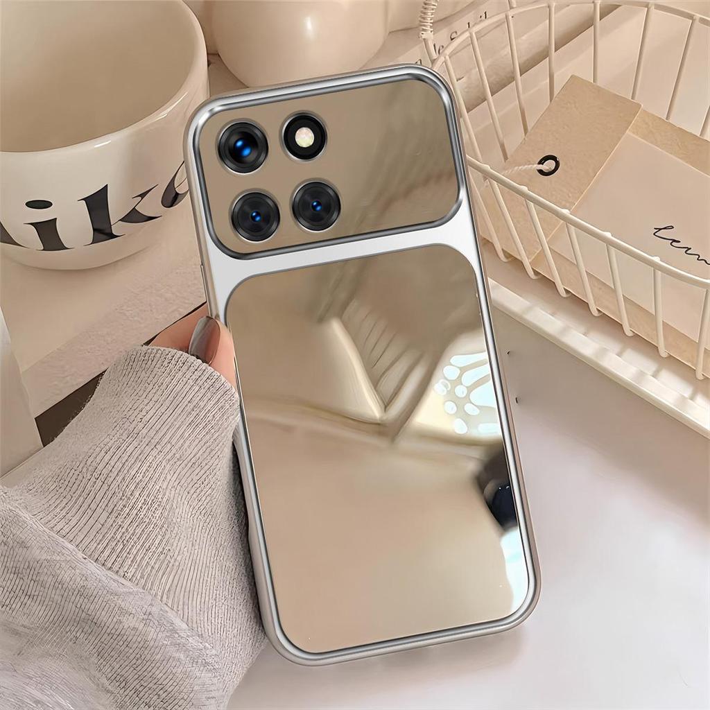 Case for HONOR X8c,X8b,X8 5G,X7d,X7c,X6c,X6b,X6a,X6,X5b Plus,400 Smart 5G,200 Smart Trending Big Window Cover Mirror Phone Casing
