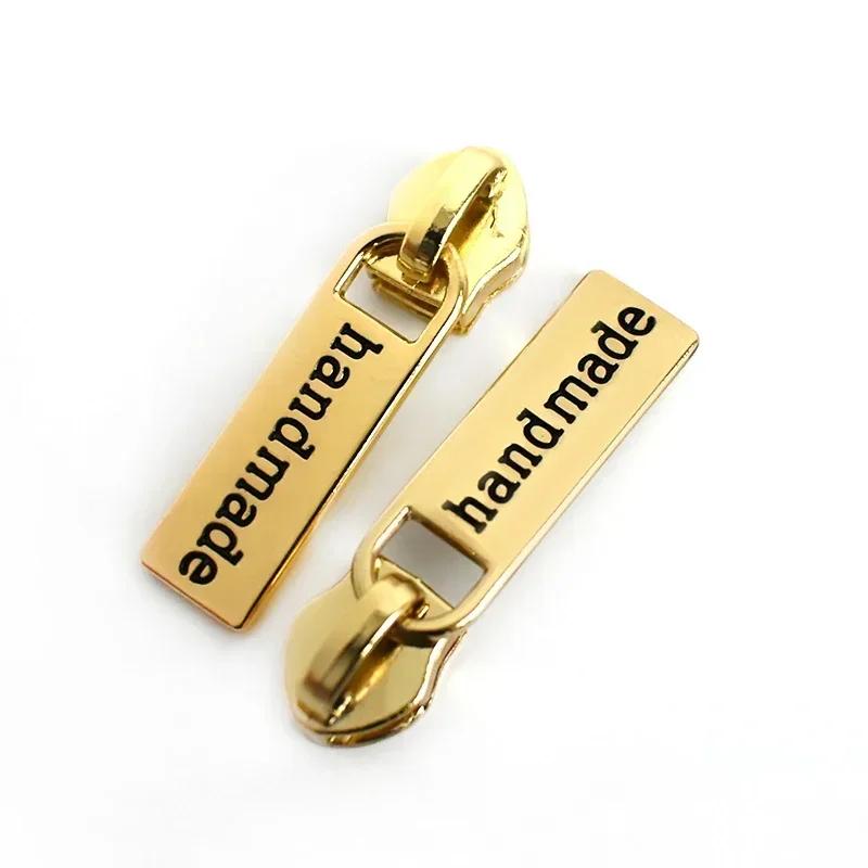 Meetee 5/10/20Pcs 5# Zipper Puller for Nylon Zippers Plastic Coil Zips Slider Heads Repair Kits DIY Garment Sewing Accessories