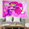1PC Pink Teen Power  Tapestry Accessories Playroom Tapestry, for Bedroom,Livingroom, Dormitory Room Wall Decor Fan Birthday Gifts