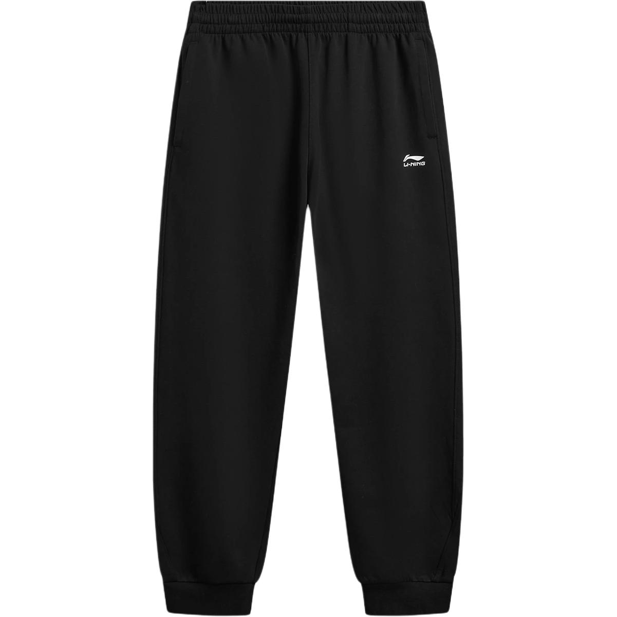 Li Ning Sports Lifestyle Series Comfortable Cuffed Casual Pants Men bottoms AKLW433-1 M