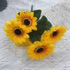 Sunflower Simulation Hand Bouquet for Home and Photography Decor
