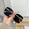 Metal Large Frame Square Sunglasses Women Fashion Sun Glasses Men Outdoor Driving Eyewear