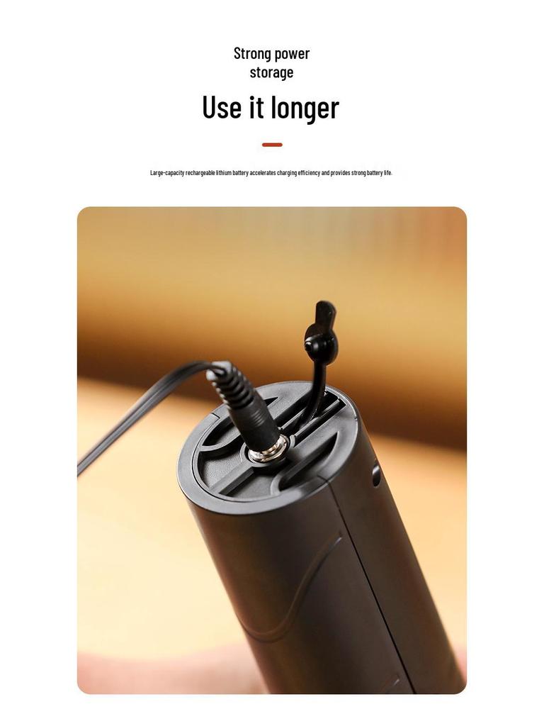 Rechargeable Automatic Fish Scale Remover with Stainless Steel Blade