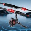 1.65m F-7 Spinning Rod Combo Freshwater Light Saltwater Fishing Portable Plug-in Handle Soft Lure Ready