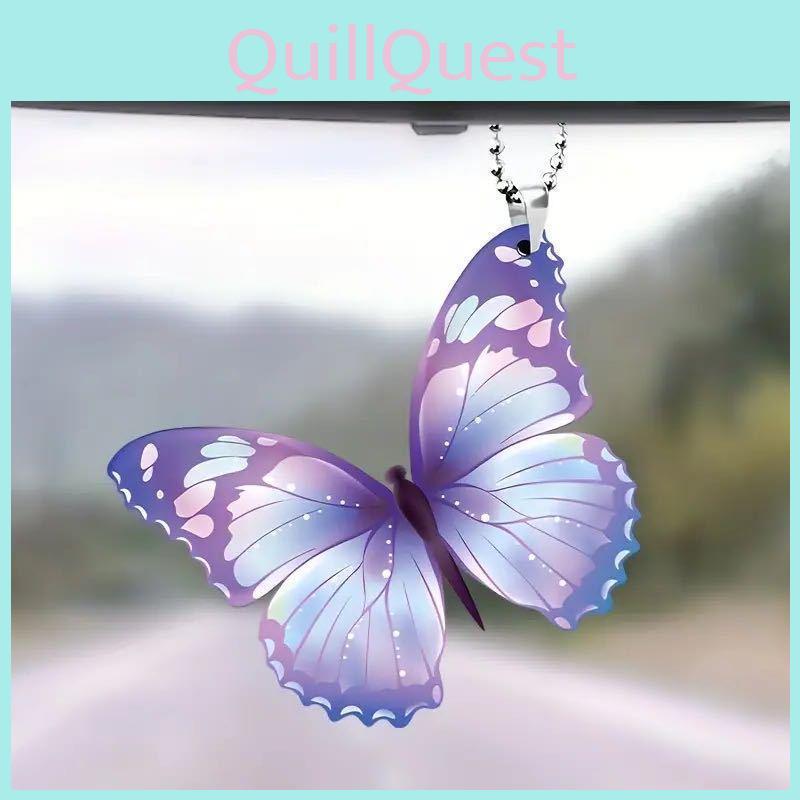 Creative Purple Butterfly Acrylic Decor For Girlfriend Unique Birthday Gift And Room Hanging Ornament