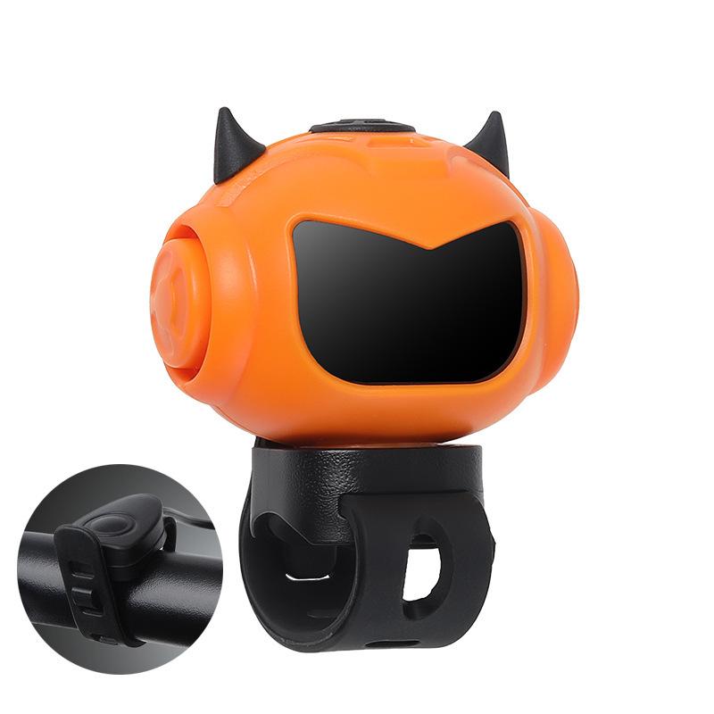 Bike Electric Horn Type-c Rechargeable Cycling Loudly Warning Bell Bicycle Handlebar Electric Ring MTB Road Cycling Accessories2