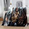 Baldur Gate3 Game Gamer Cartoon 3D Blanket,Soft Throw Blanket for Home Bedroom Bed Sofa Picnic Travel Office Cover Blanket Kids