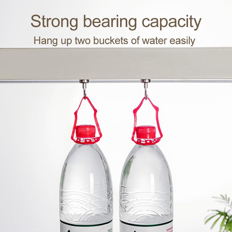 Magnet Hook Strong Magnetic Hook Ndfeb Traceless Magnetic Sucker Hook No Punch Permanent Magnet Hook Metal Hook Thick Wall Hook