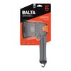 GEAR AID Balta Camp Hatchet: Versatile fire and campground tool with safety cover, hammer, kindling cutter, and tent stake puller.