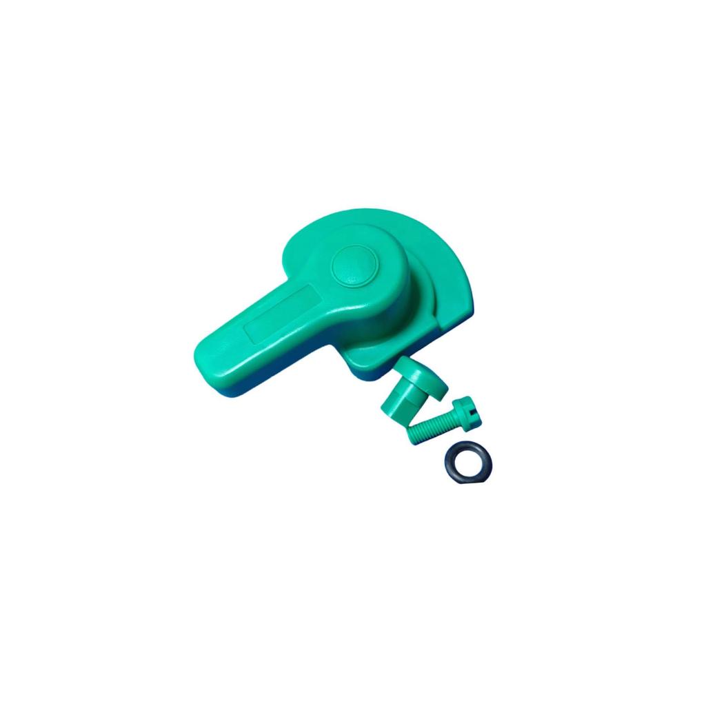 Etched Handle PP Window Push Handle with Screw Gasket Tightening PCB Plastic Handle