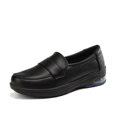 2025 Air Cushion Sole Sports Leather Shoes for Nurses and Outdoor Travel
